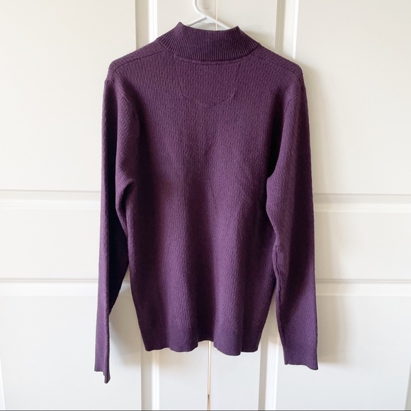 Robert Graham Brennand  Half Zip Pullover Sweater Size Medium - Picture 8 of 8